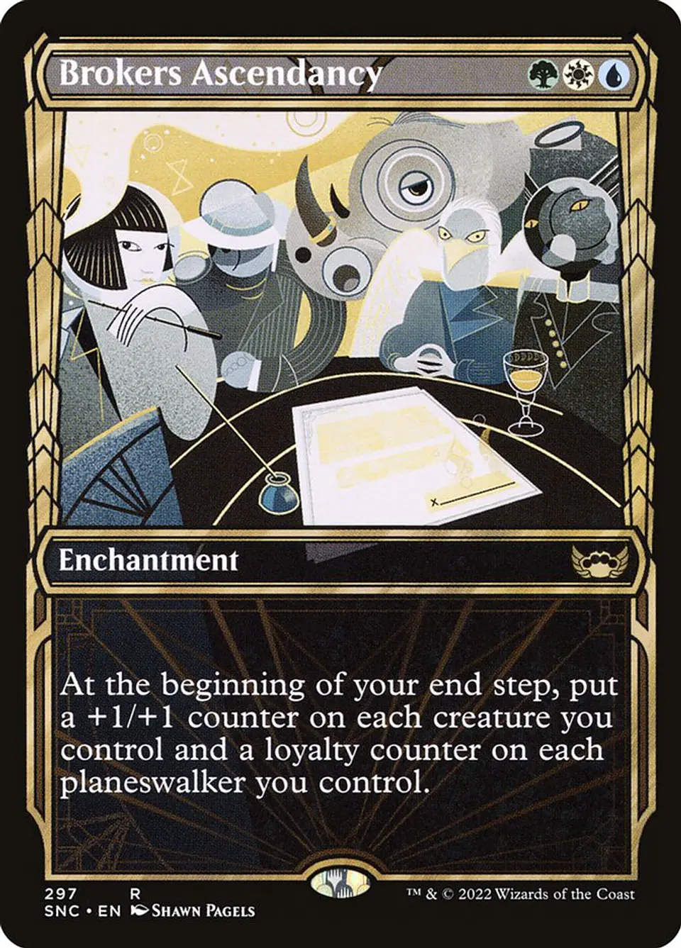 Brokers Ascendancy (Showcase) | Español | NM | SNC 1