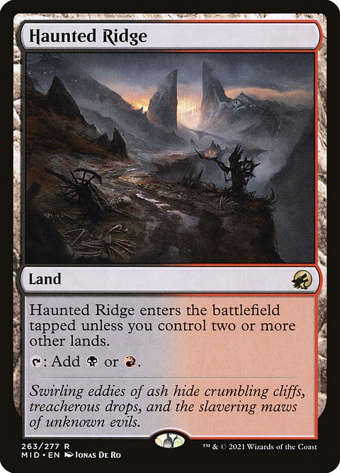 Haunted Ridge | Inglés | NM | MID