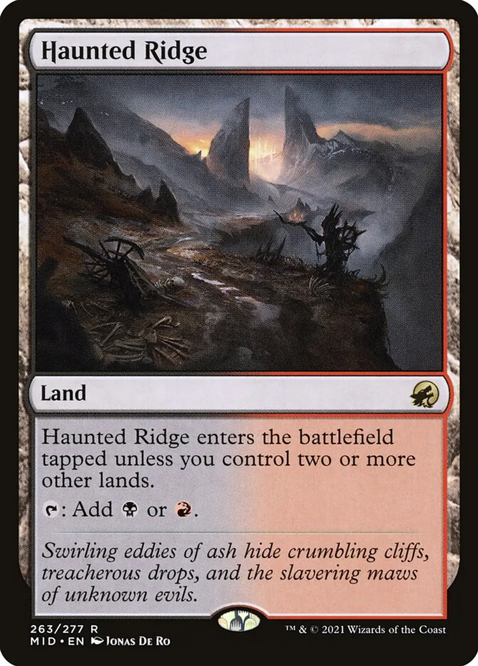 Haunted Ridge | Inglés | NM | MID 1