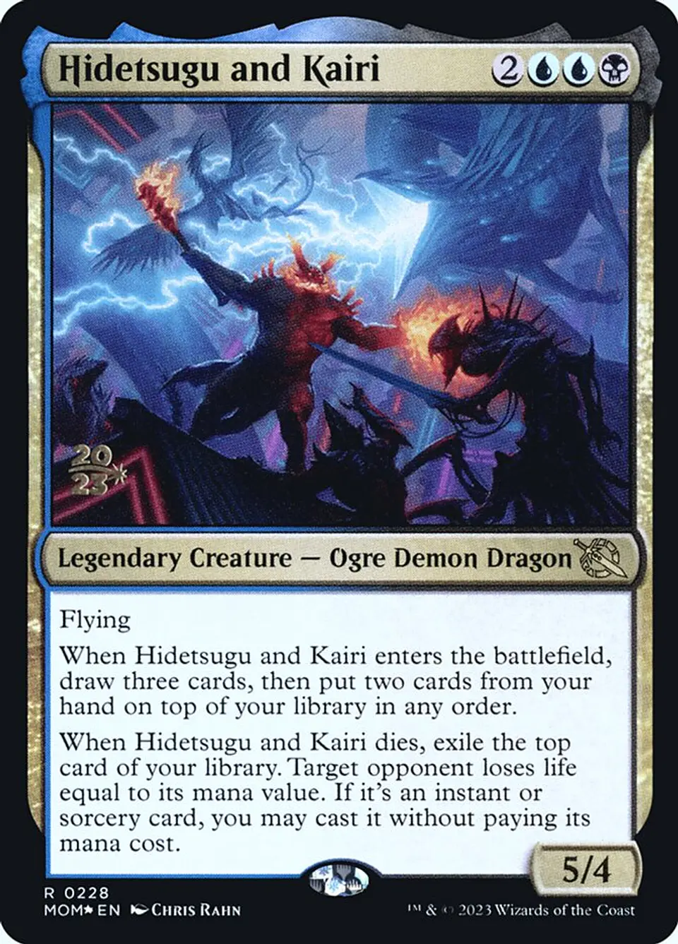 Hidetsugu and Kairi (Launch foil) | Español | NM | PMOM 1