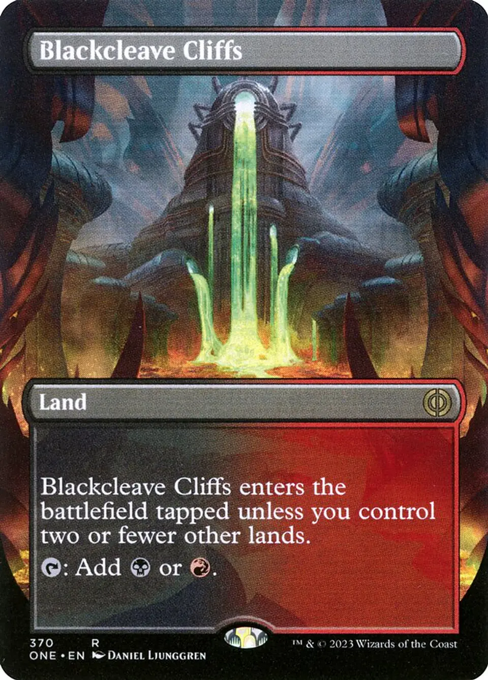 Blackcleave Cliffs (Borderless) | Inglés | NM | ONE 1