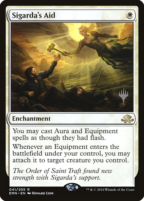 Sigarda's Aid (foil) | Español | NM | PEMN