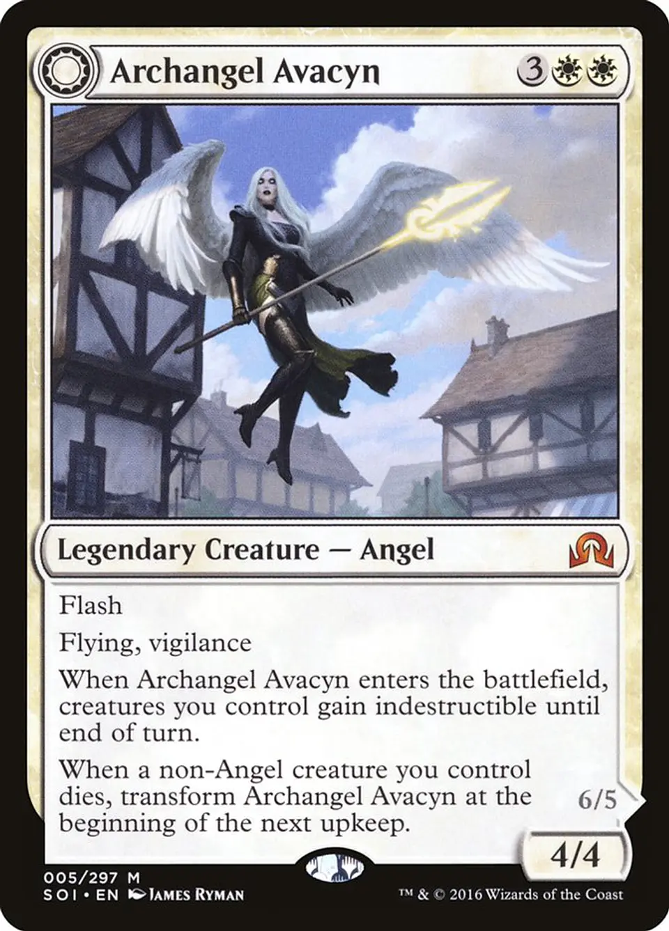 Archangel Avacyn // Avacyn, the Purifier | Español | NM | SOI 1