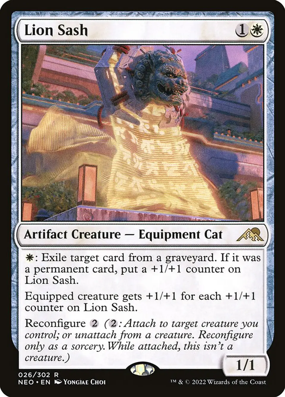 Lion Sash | Español | NM | NEO 1