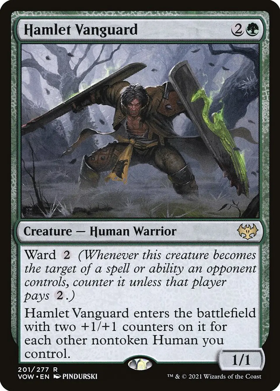 Hamlet Vanguard (foil) | Español | NM | VOW 1