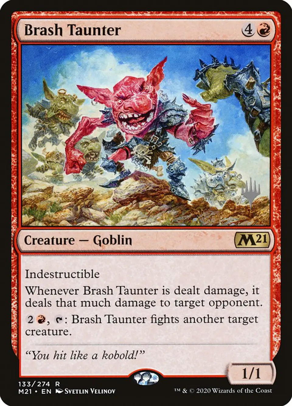 Brash Taunter | Español | NM | PM21 1