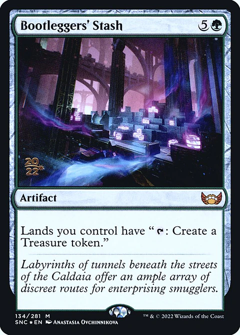 Bootleggers' Stash (Launch foil) | Español | NM | PSNC