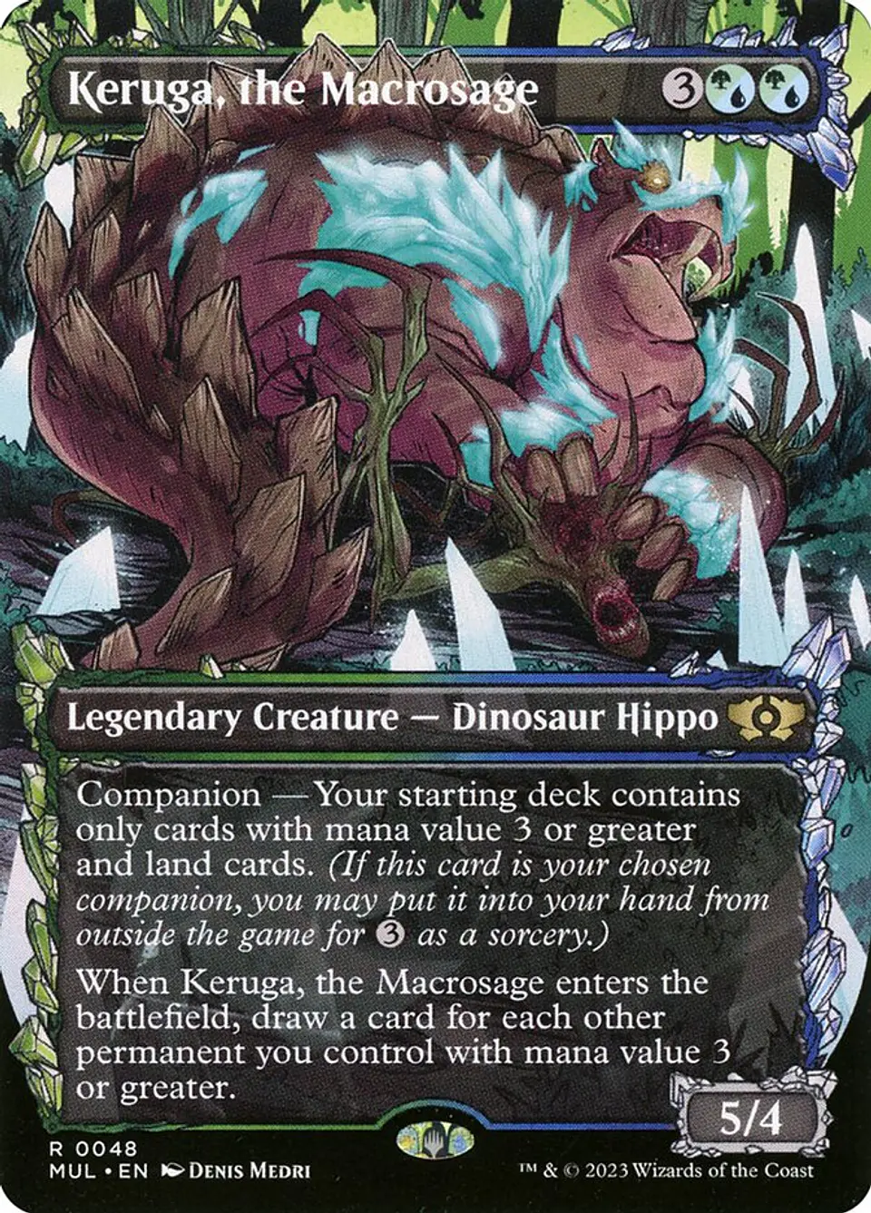 Keruga, the Macrosage (Showcase) | Español | NM | MUL 1