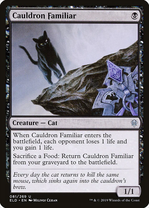 Cauldron Familiar | Español | NM | ELD