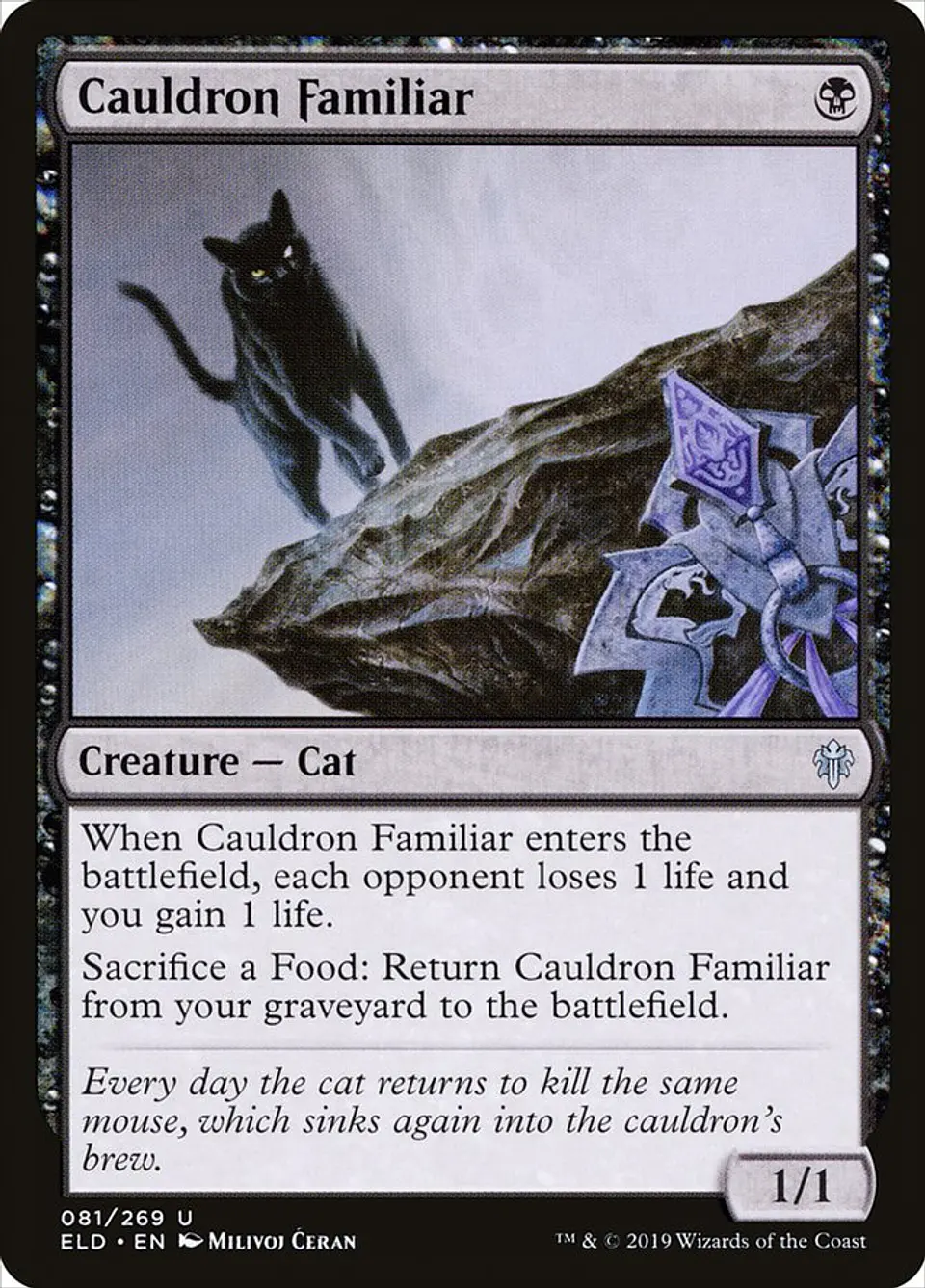 Cauldron Familiar | Español | NM | ELD 1