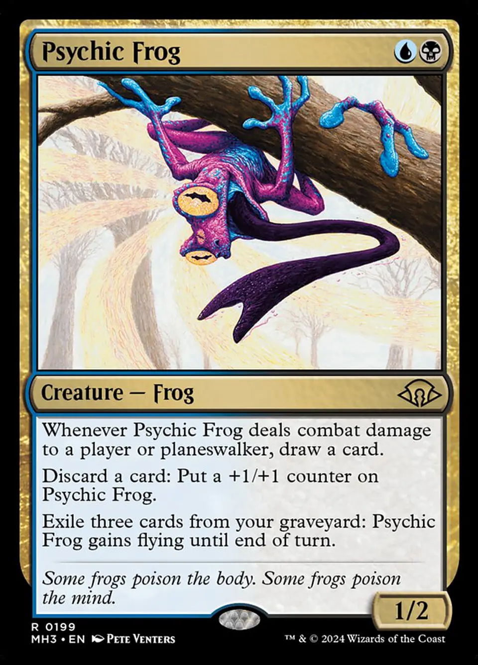 Psychic Frog | Español | NM | MH3 1