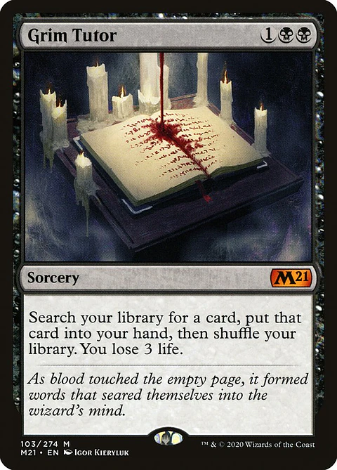 Grim Tutor | Español | NM | M21
