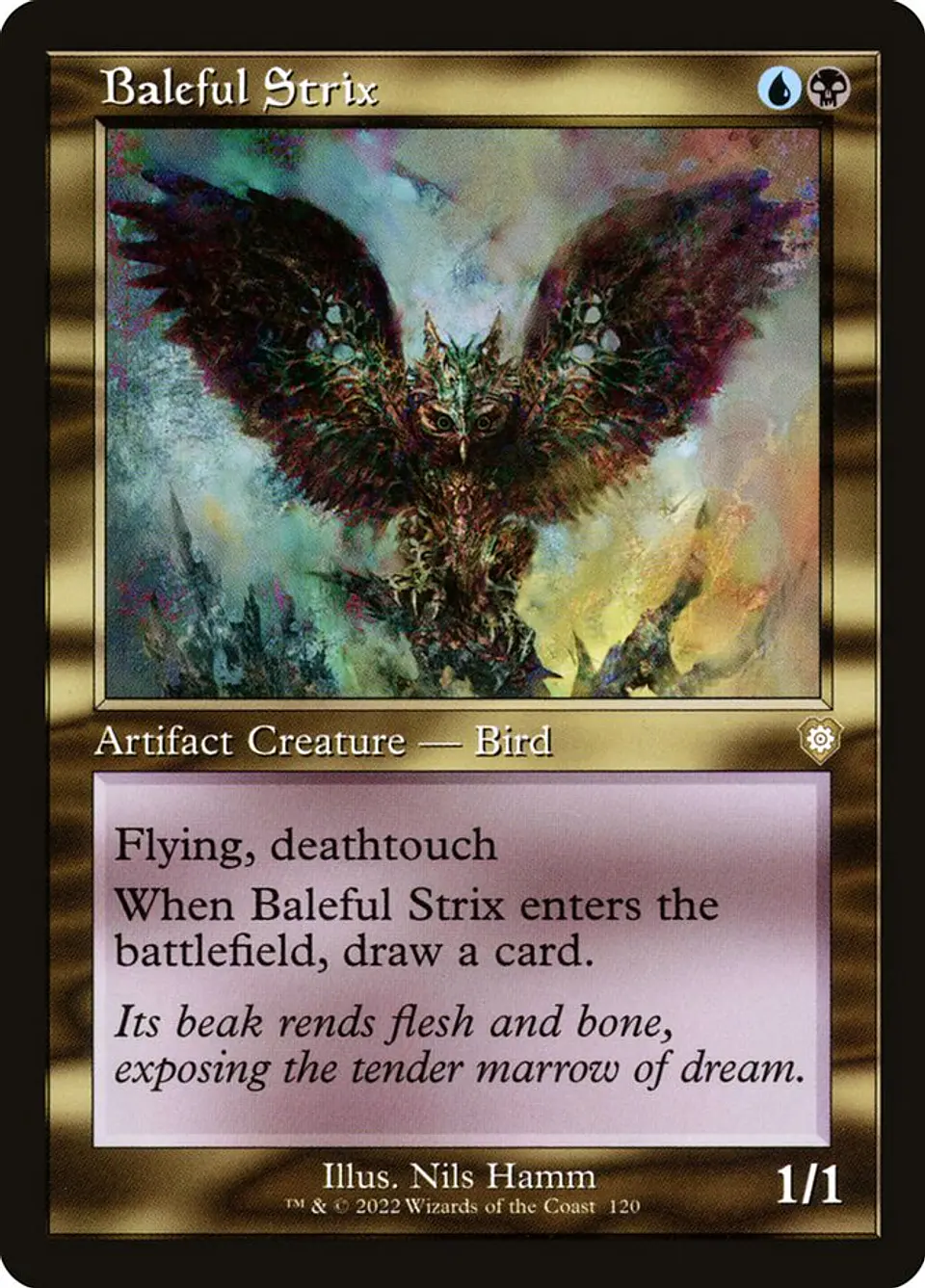 Baleful Strix (Retro Frame) | Español | NM | BRC 1