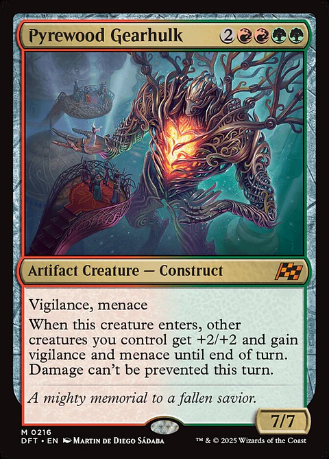 Pyrewood Gearhulk | Español | NM | DFT
