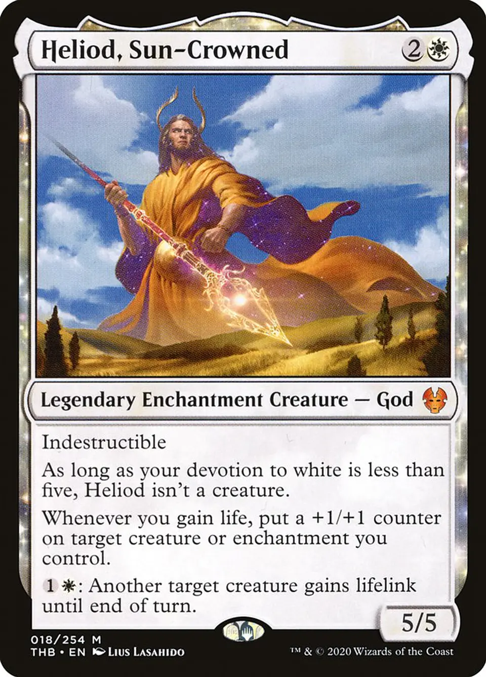 Heliod, Sun-Crowned | Español | NM | THB 1
