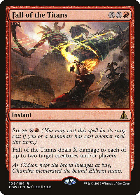 Fall of the Titans | Inglés | NM | OGW