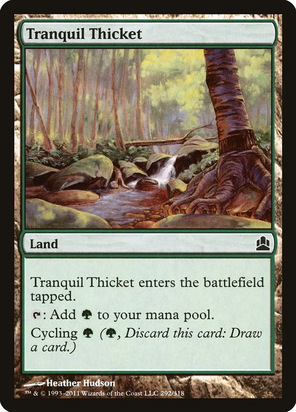 Tranquil Thicket | Inglés | NM | CMD 1