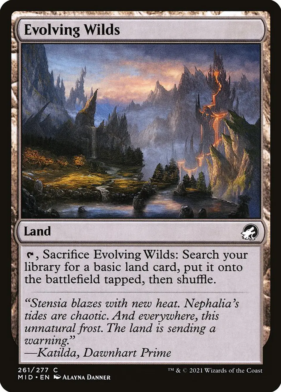 Evolving Wilds | Inglés | NM | MID 1