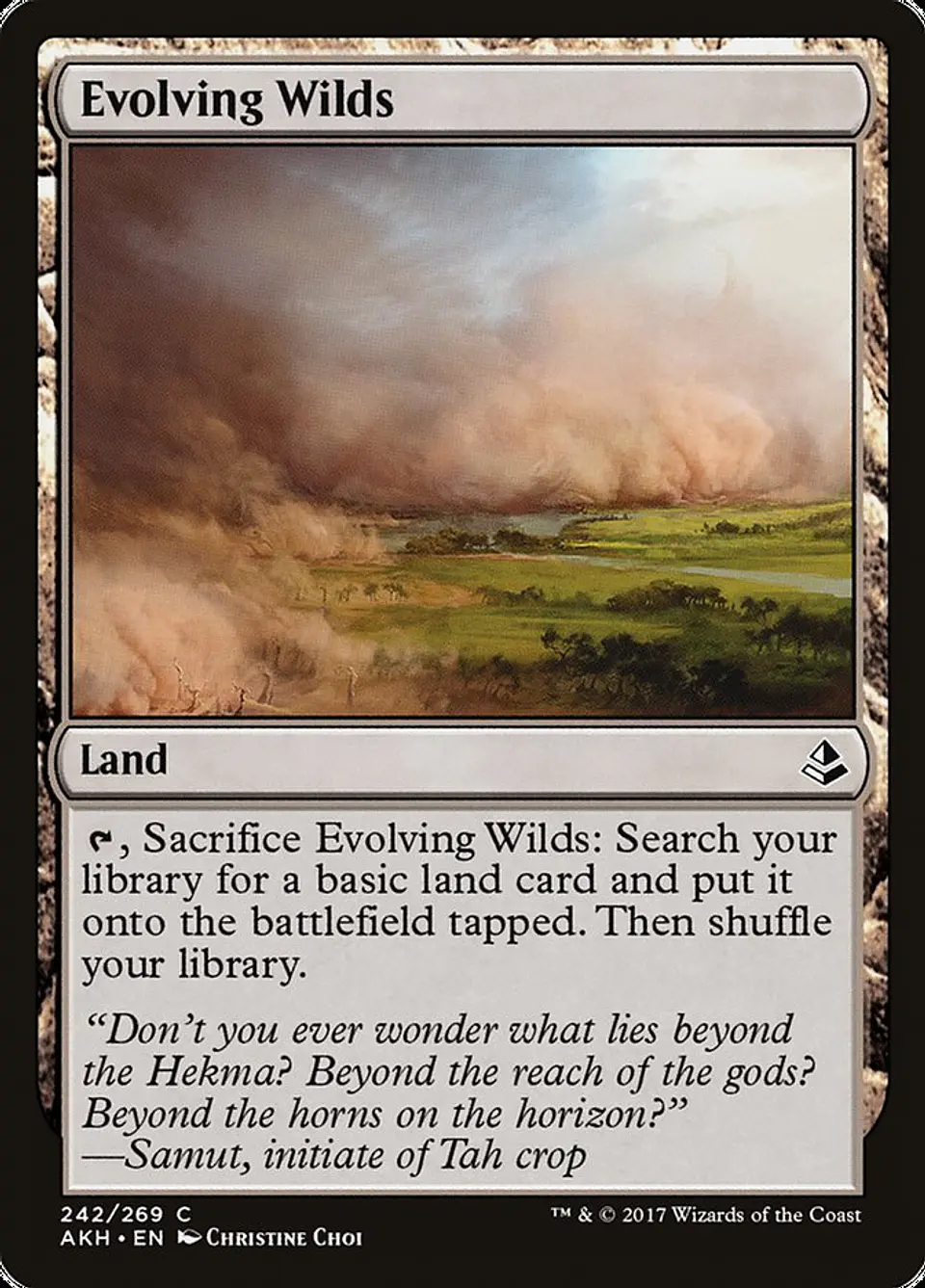 Evolving Wilds | Inglés | NM | AKH 1