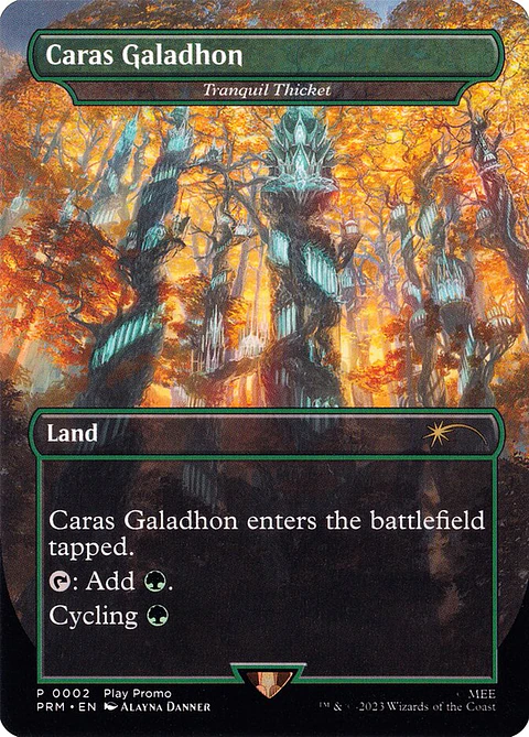 Tranquil Thicket (Borderless) | Inglés | NM | PF23
