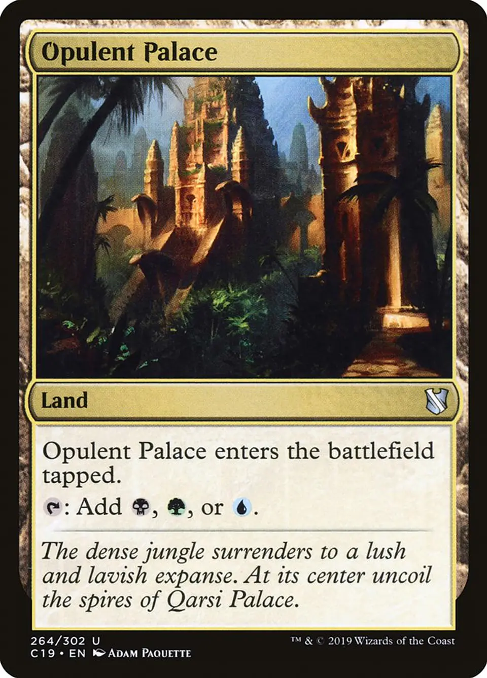 Opulent Palace | Inglés | NM | C19 1