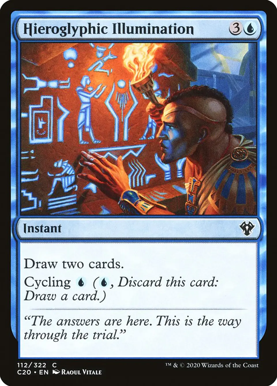 Hieroglyphic Illumination | Inglés | NM | C20 1
