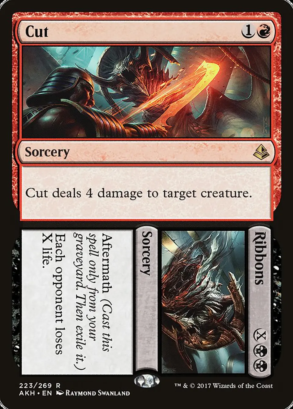 Cut // Ribbons | Inglés | NM | AKH 1