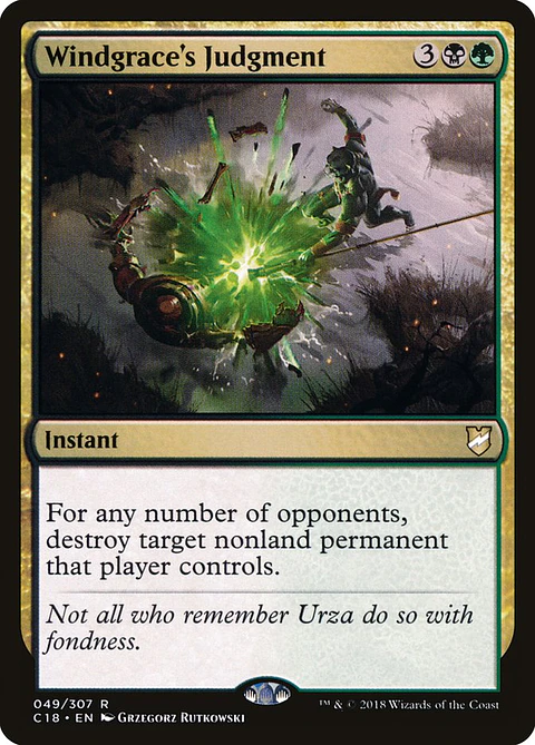 Windgrace's Judgment | Inglés | NM | C18
