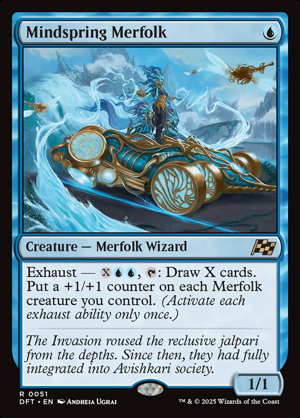 Mindspring Merfolk | Inglés | NM | DFT 1