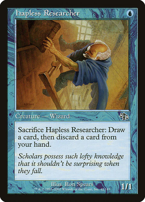 Hapless Researcher (Retro Frame) | Inglés | NM | JUD