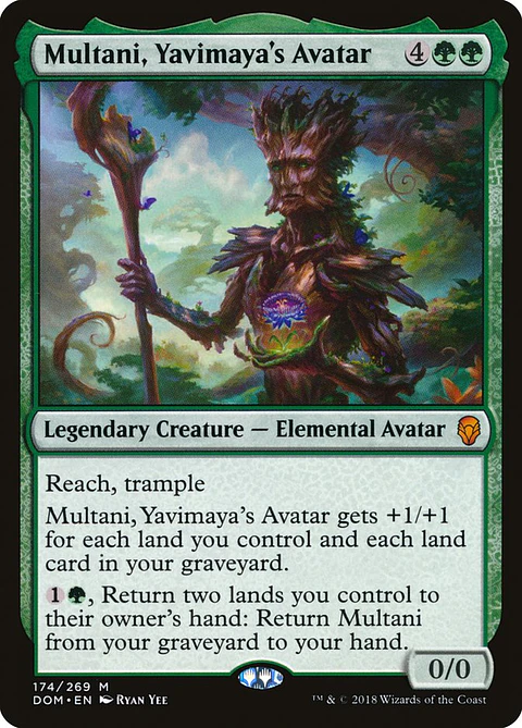 Multani, Yavimaya's Avatar | Inglés | NM | DOM