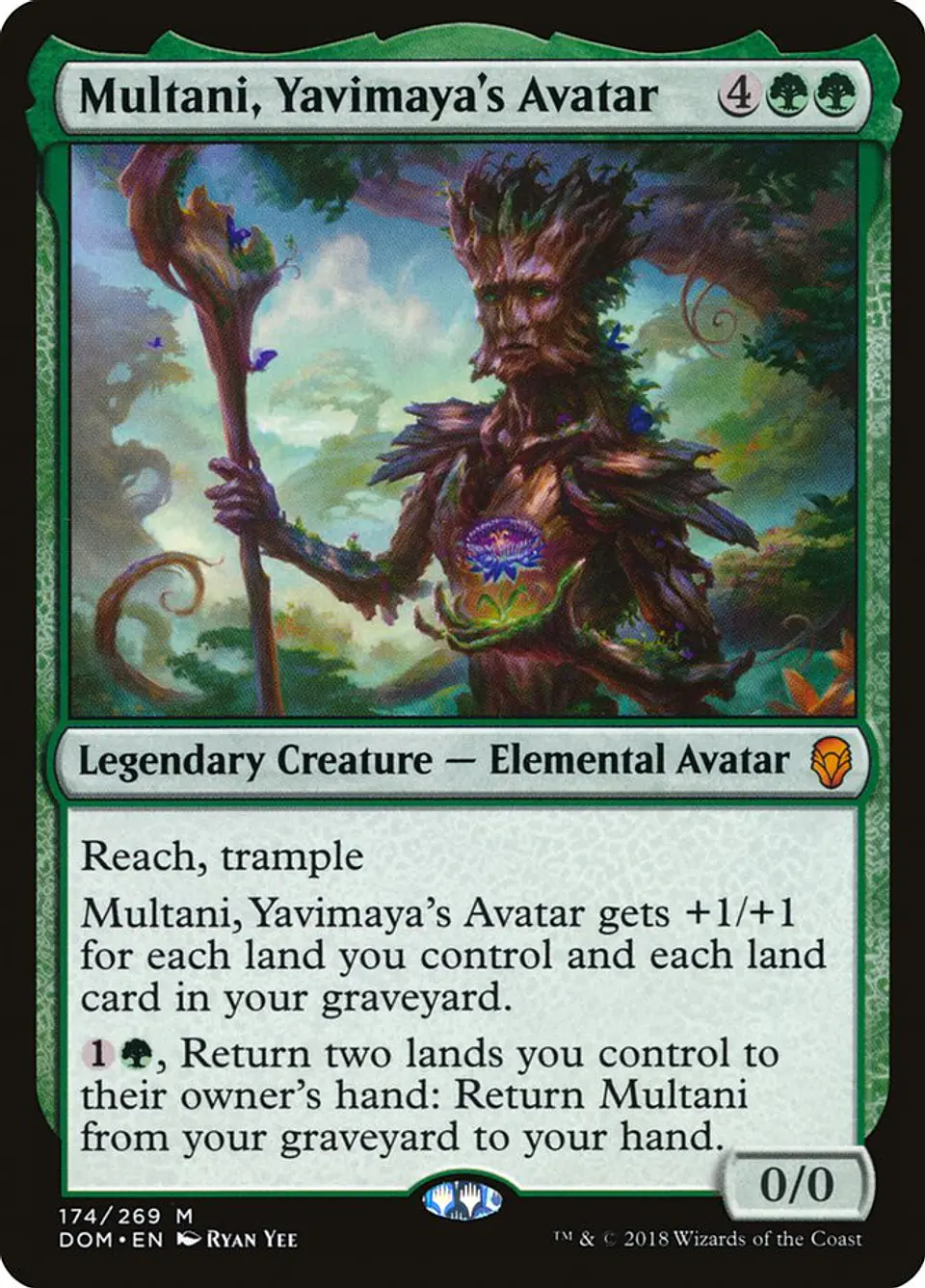 Multani, Yavimaya's Avatar | Inglés | NM | DOM 1