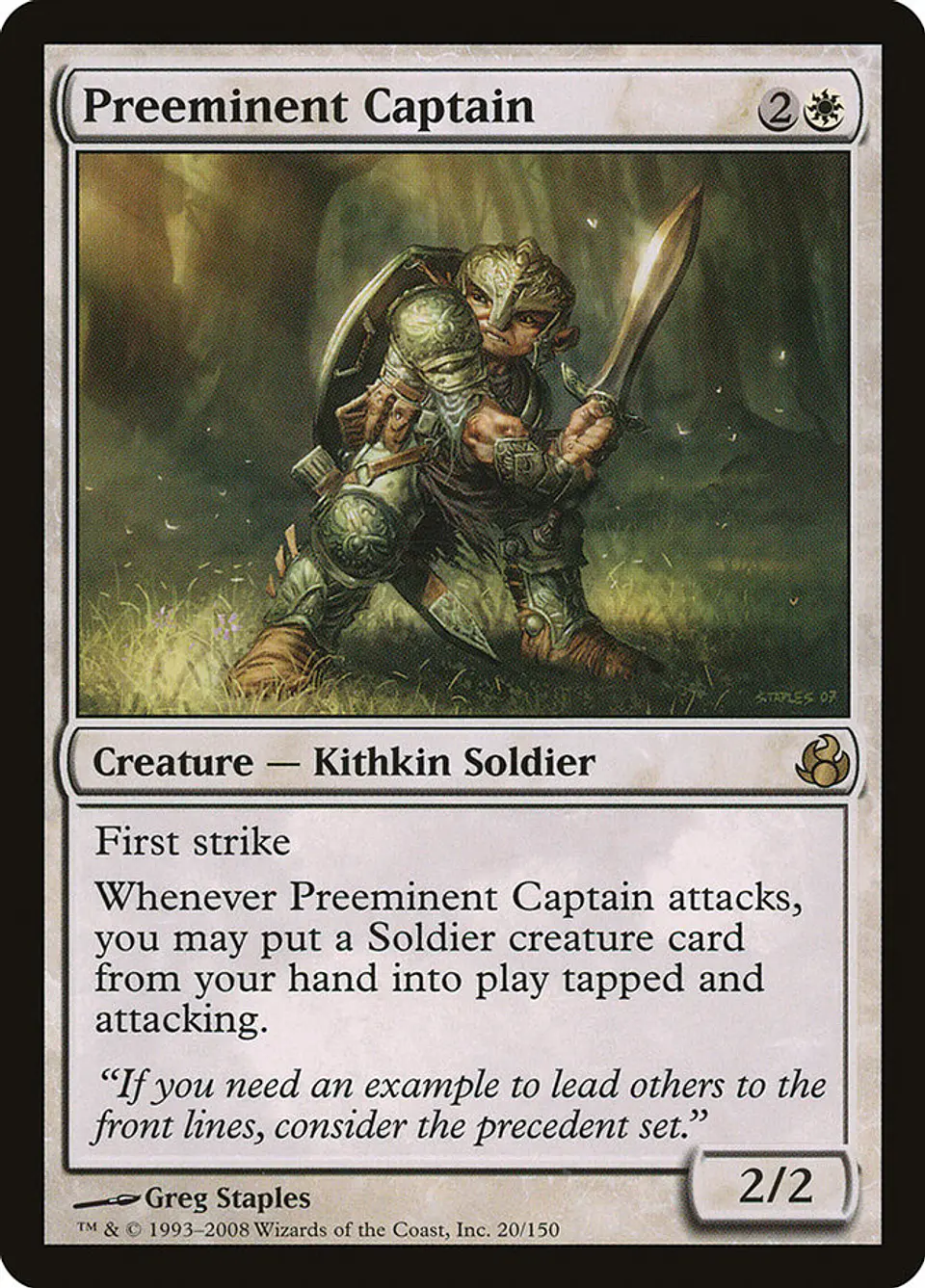 Preeminent Captain | Inglés | NM | MOR 1