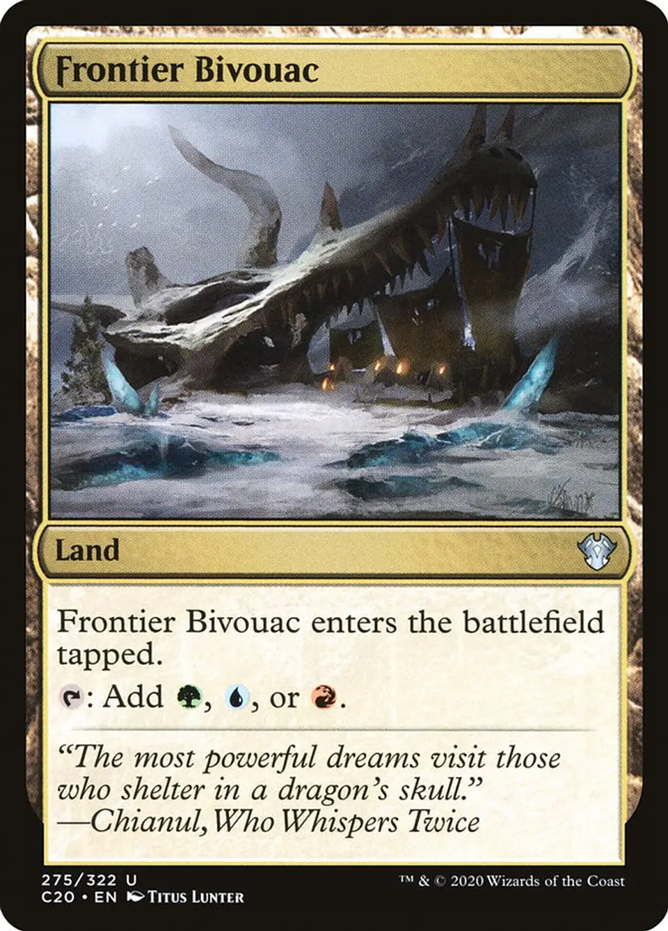 Frontier Bivouac | Inglés | NM | C20 1
