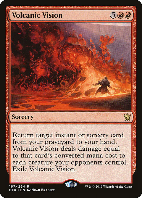 Volcanic Vision | Inglés | NM | DTK