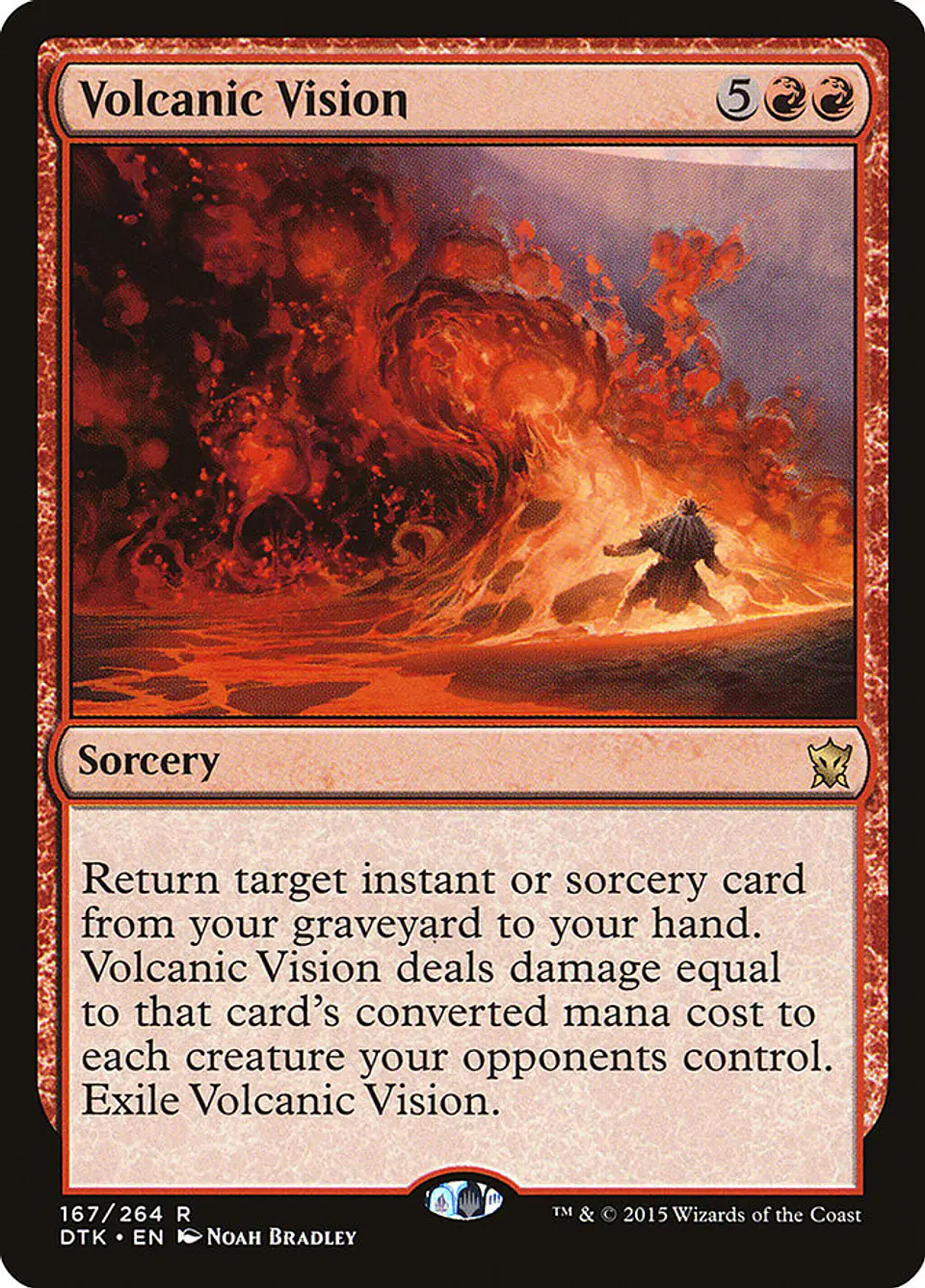 Volcanic Vision | Inglés | NM | DTK 1