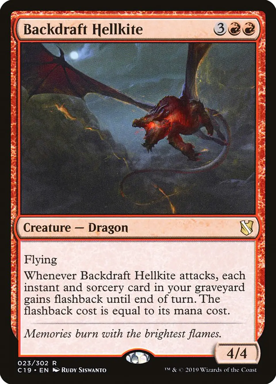 Backdraft Hellkite | Inglés | NM | C19 1