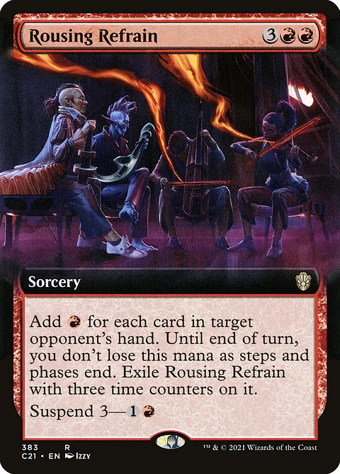 Rousing Refrain (Extended Art) | Inglés | NM | C21