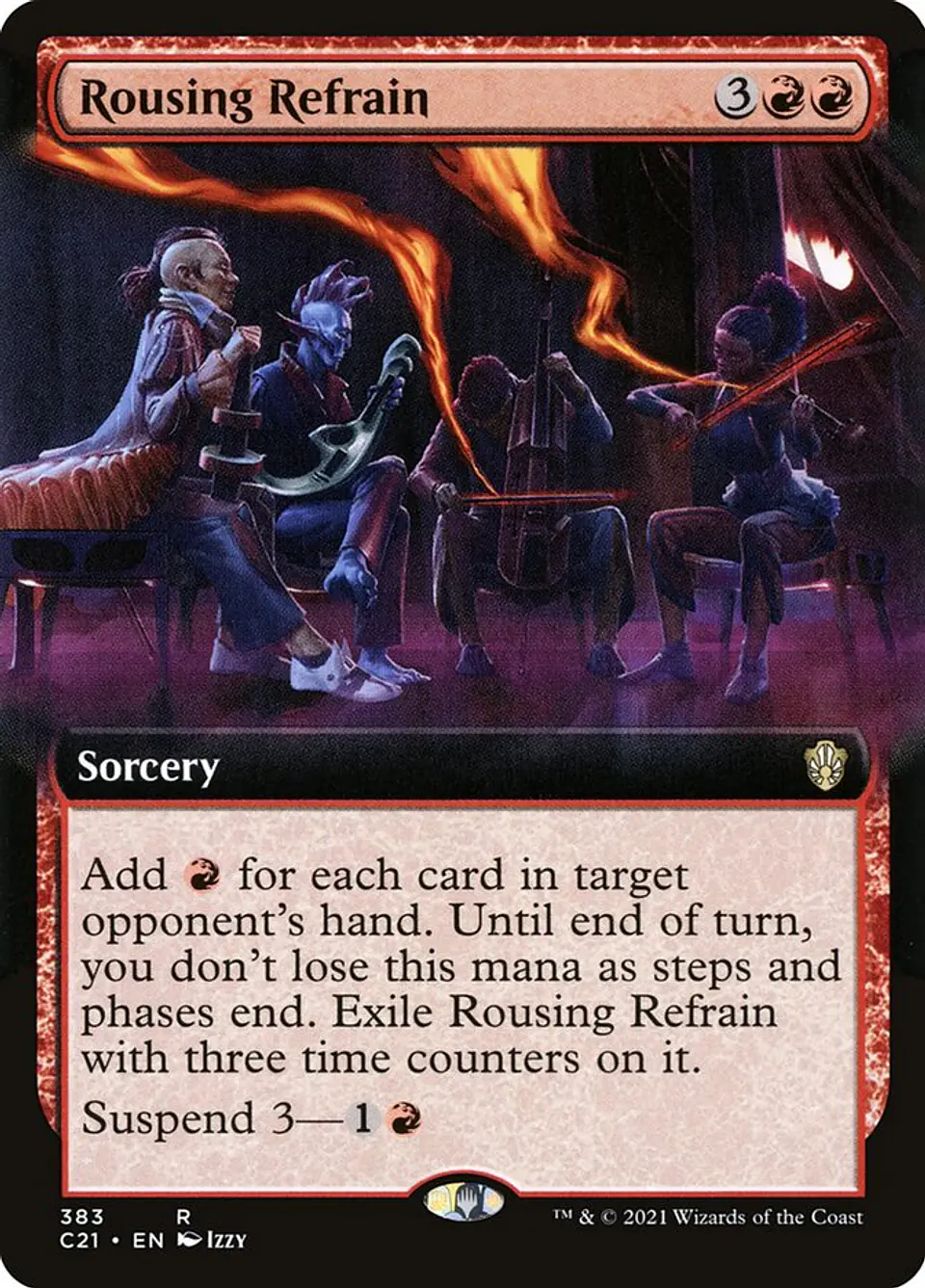 Rousing Refrain (Extended Art) | Inglés | NM | C21 1