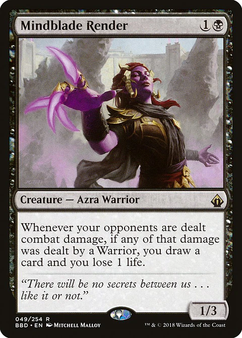 Mindblade Render | Inglés | NM | BBD