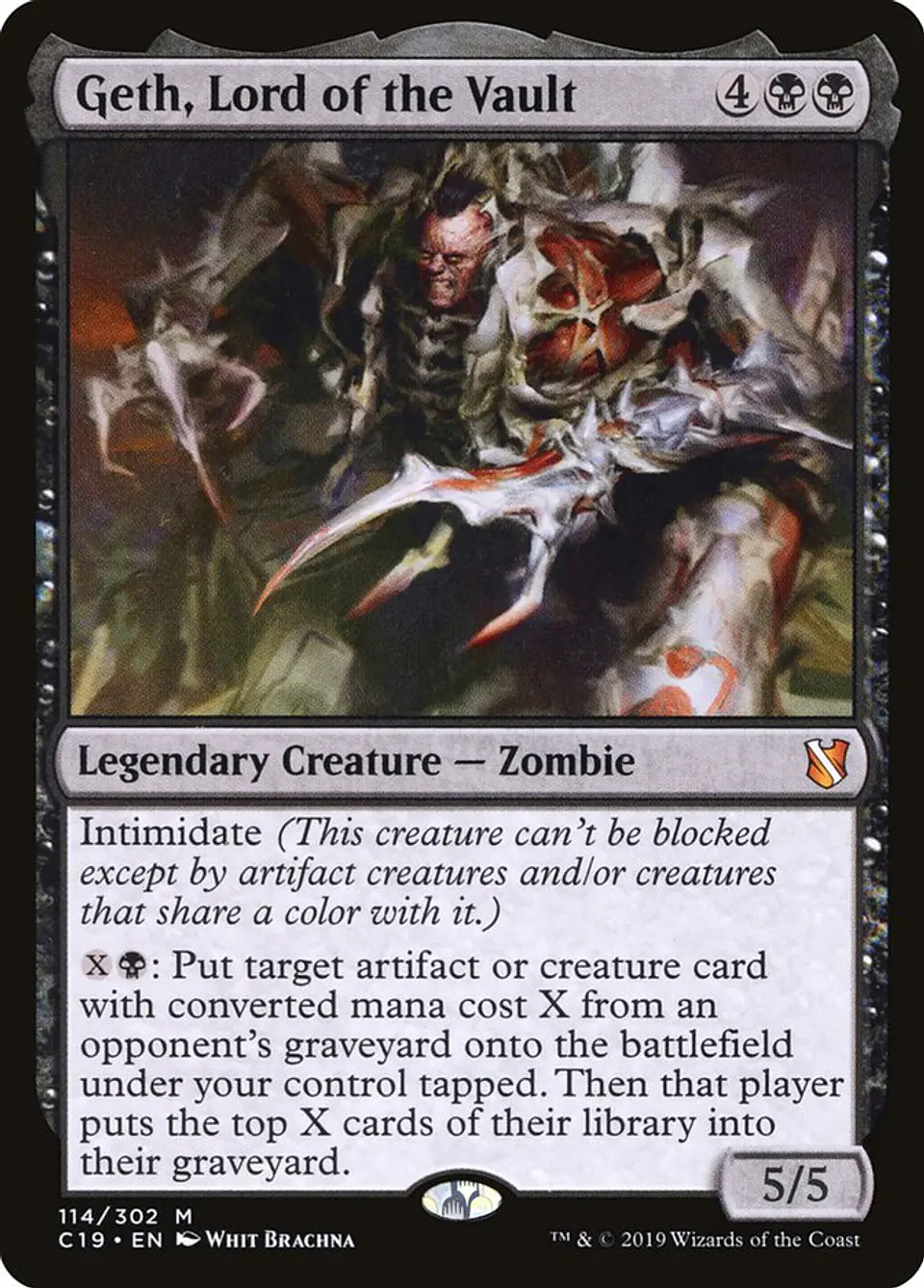 Geth, Lord of the Vault | Inglés | NM | C19 1