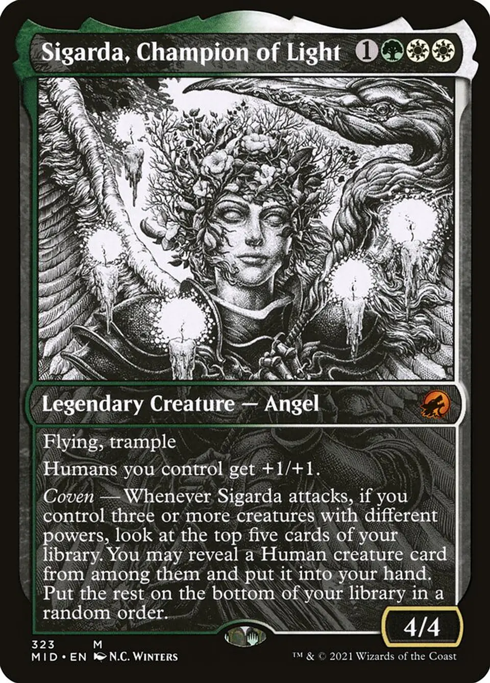 Sigarda, Champion of Light (Showcase foil) | Inglés | NM | MID 1