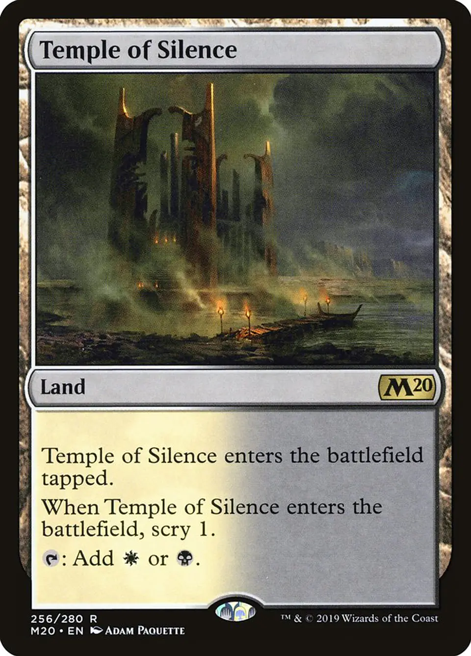 Temple of Silence | Inglés | NM | M20 1