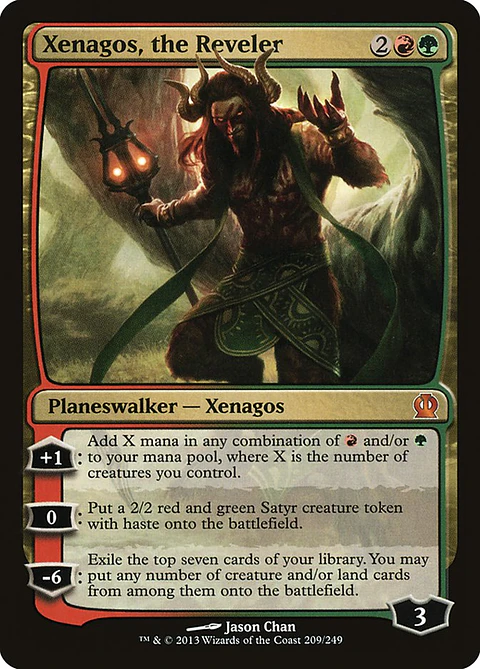 Xenagos, the Reveler | Inglés | NM | THS