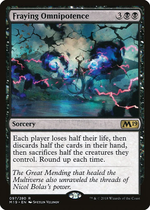 Fraying Omnipotence | Inglés | NM | M19