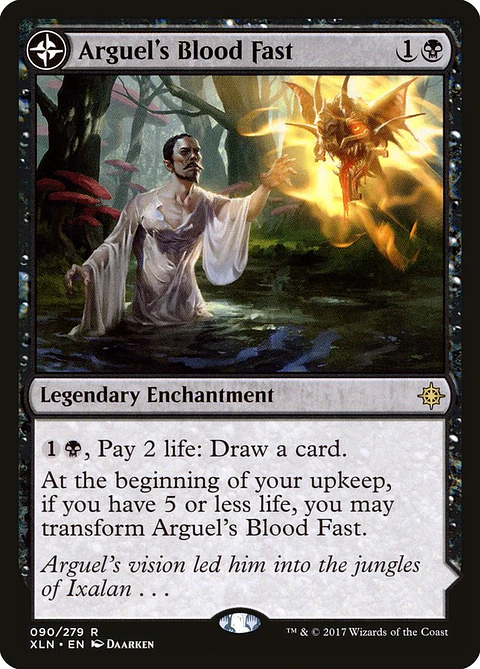 Arguel's Blood Fast // Temple of Aclazotz (foil) | Inglés | NM | XLN