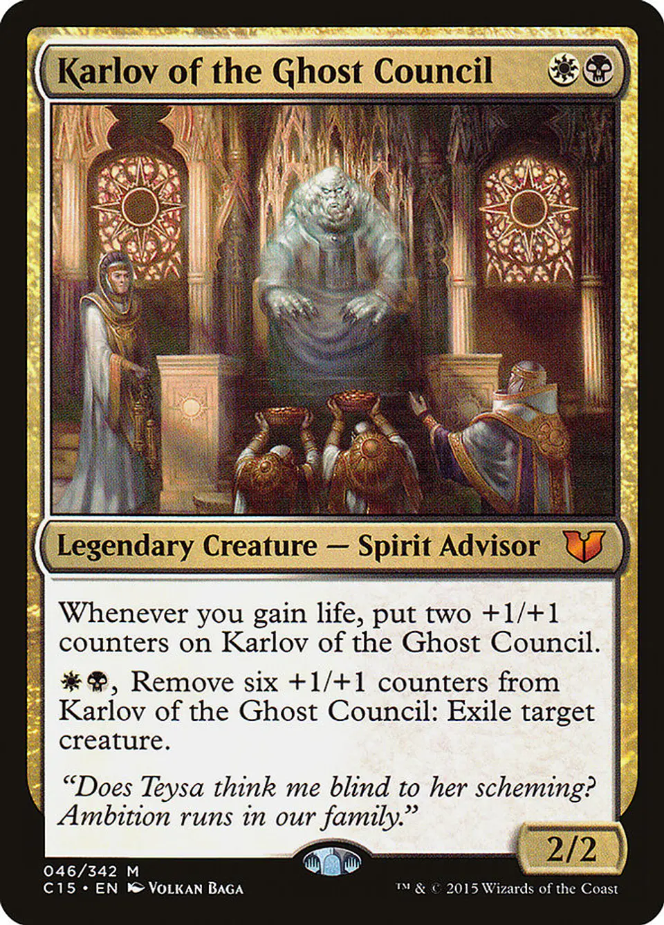 Karlov of the Ghost Council | Inglés | NM | C15 1