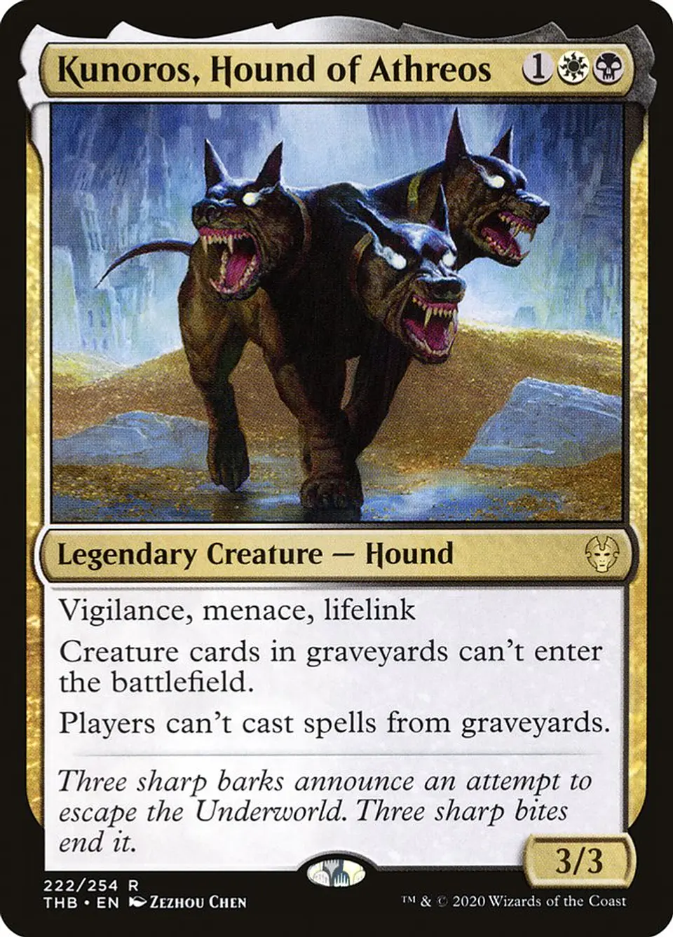 Kunoros, Hound of Athreos | Inglés | NM | THB 1
