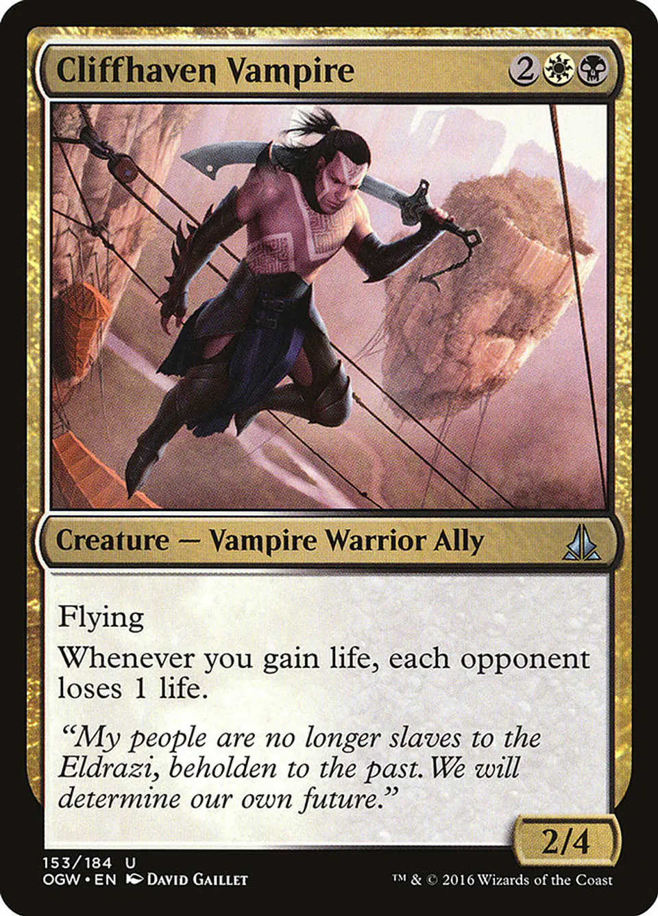Cliffhaven Vampire | Inglés | NM | OGW 1