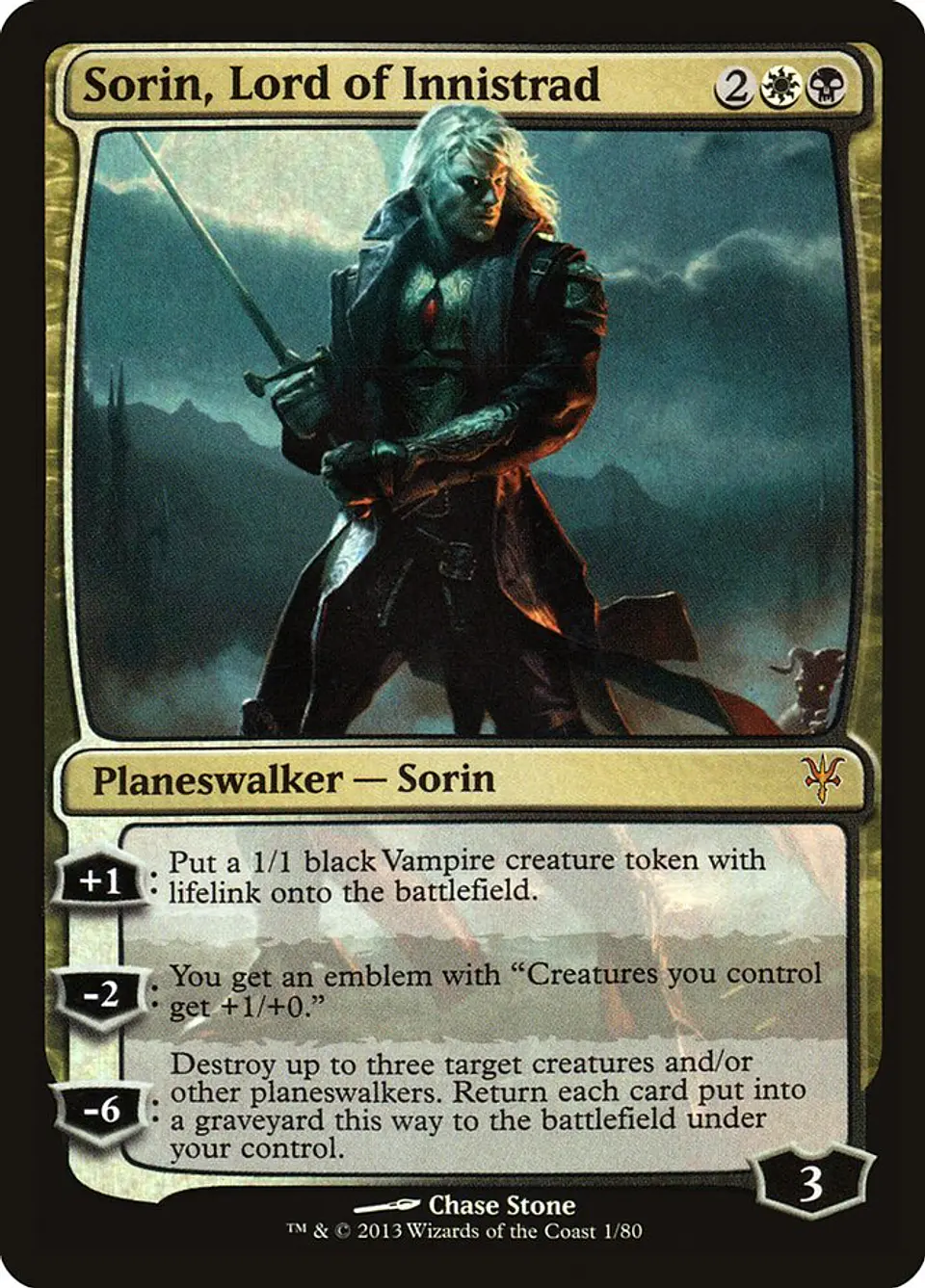 Sorin, Lord of Innistrad (foil) | Inglés | NM | DDK 1